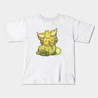 Zodiac Taurus - Astrology Horoscope Cat Kids T-Shirt